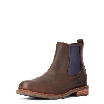 Ariat Wexford Lacivert / Kahverengi Çizme Erkek (24099-049)